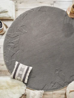 Moderner Teppich, Grey