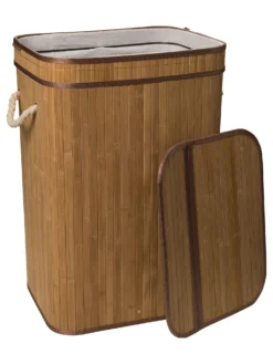 Korb, Hellbraun -Haushaltsgegenstände Geschäft WaescheboxBen Korb Hellbraun 30x40x60 offen per3