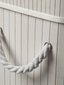 Korb, Weiss -Haushaltsgegenstände Geschäft WaescheboxXL Korb Weiss 32x52x60 lup1