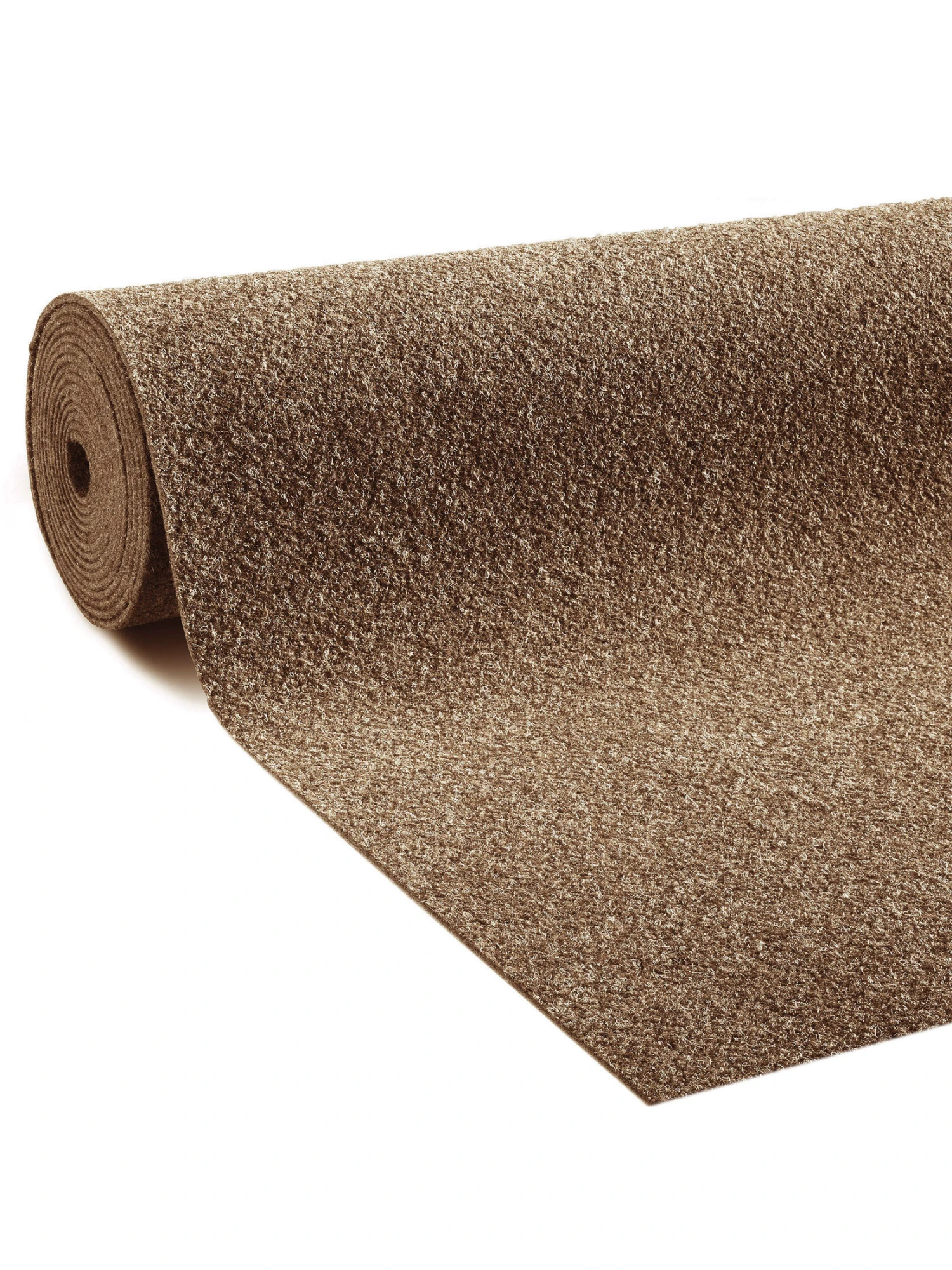 Nadelfilz-Teppichboden, Hellbraun 1 Nadelfilz-Teppichboden, Hellbraun