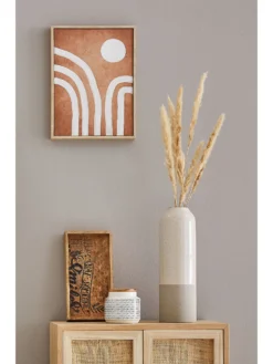 Leinwand Druck, Ocker