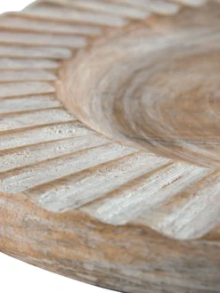 Deko-Tablett, Weiss -Haushaltsgegenstände Geschäft WhiteDina DekoTablett Braun Weiss 25x25 lup