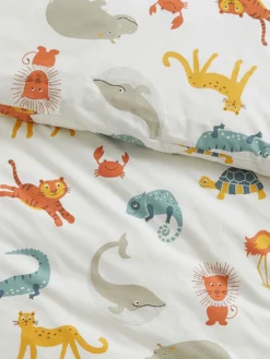 Kinderbettwäsche, Multicolor 7 Kinderbettwäsche, Multicolor -Haushaltsgegenstände Geschäft WildChild Bettwaesche Mehrfarbig Multicolor 135x200 lup