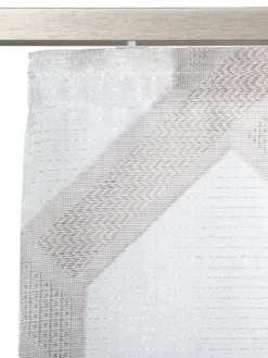 Flächenvorhang, Grau -Haushaltsgegenstände Geschäft Ylva Gardine Flaechenvorhang Grau 60x245 lup1