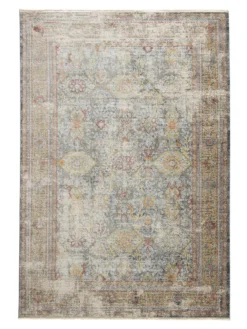 Vintage-Teppich, Villa Des Arts -Haushaltsgegenstände Geschäft sanguis vintageteppich grau villadesarts 200x290 pla