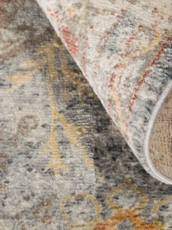 Vintage-Teppich, Villa Des Arts -Haushaltsgegenstände Geschäft sanguis vintageteppich grau villadesarts 200x290 wel